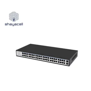 سوئیچ شبکه اترنت HRUI مدل HR-SWG10482S