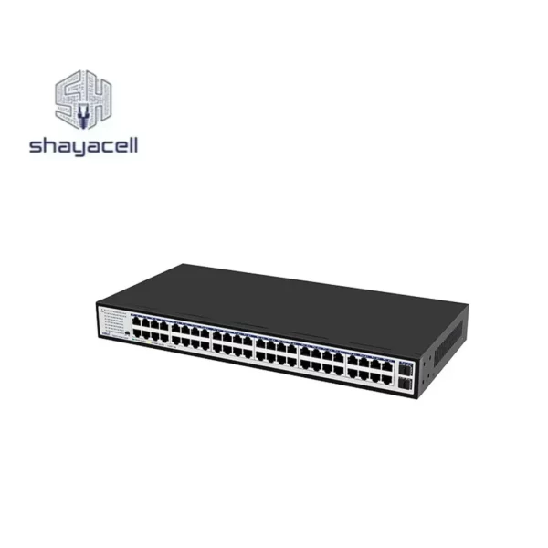 سوئیچ شبکه اترنت HRUI مدل HR-SWG10482S