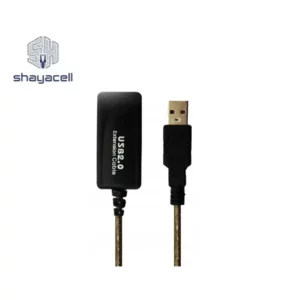کابل افزایش طول وی نت 15 متری USB2.0 برد دار