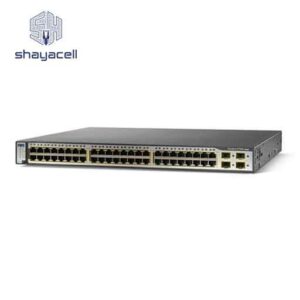 سوئیچ 48 پورت سیسکو مدل WS-C3750G-48TS-S