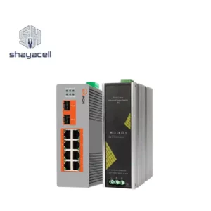 سوئیچ 8 پورت مدیریتی صنعتی مکسرون مدل MSW-5208GPI-240I
