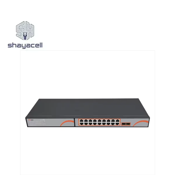 سوئیچ 16 پورت مکسرون مدل MSW-3216GP-2GL-250I