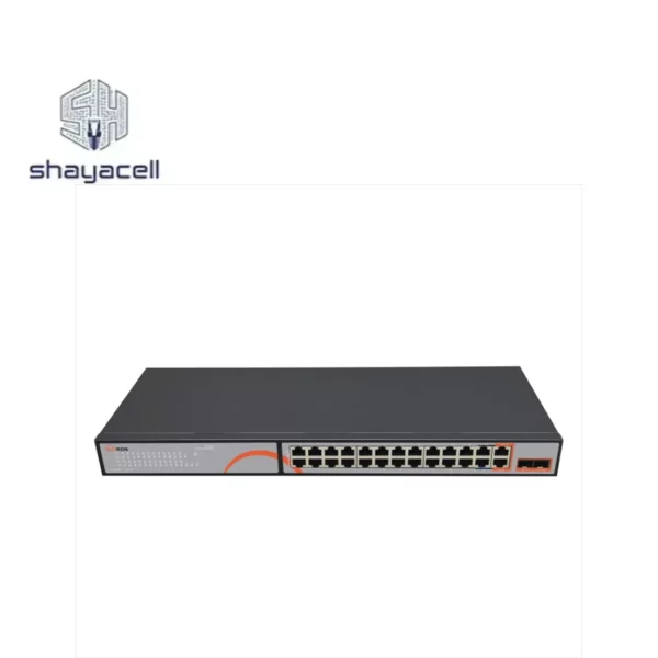 سوئیچ 24 پورت مکسرون مدل MSW-3224GFP-2GL-300I