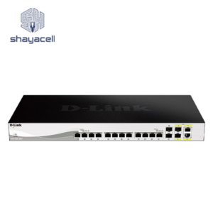 سوئیچ شبکه 12 پورت مدیریتی دی لینک DXS-1210-16TC