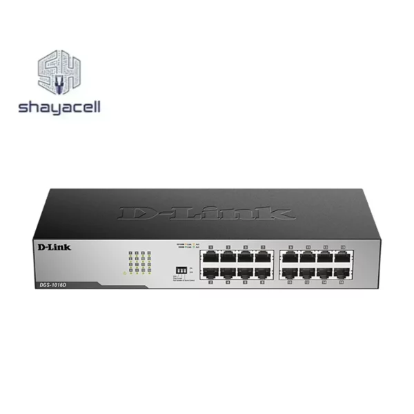 سوئیچ شبکه 16 پورت رکمونت دی لینک DGS-1016D
