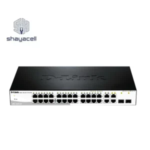 سوئیچ شبکه 24 پورت مدیریتی دی لینک DES-1210-28P