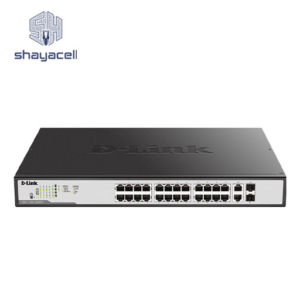 سوئیچ شبکه 24 پورت مدیریتی دی لینک DGS-1100-26MPP
