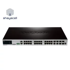 سوئیچ شبکه 24 پورت مدیریتی دی لینک DGS-3620-28TC