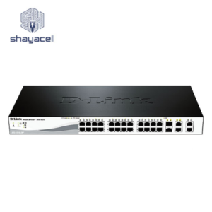 سوئیچ شبکه 24 پورت مدیریتی دی لینک DES-1210-28