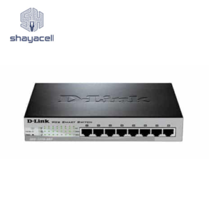 سوئیچ شبکه 8 پورت مدیریتی دی لینک DES-1210-08P