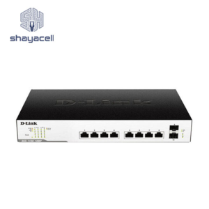 سوئیچ شبکه 8 پورت مدیریتی دی لینک DGS-1100-10MP