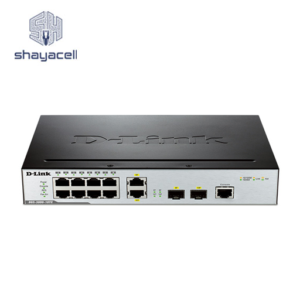 سوئیچ شبکه 8 پورت مدیریتی دی لینک DGS-3000-10TC