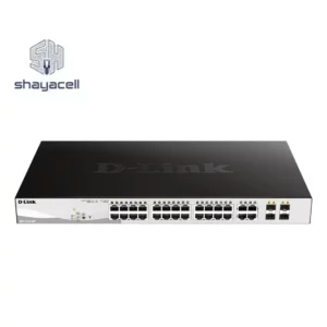 سوئیچ شبکه مدیریتی 24 پورت دی لینک DGS-1210-28P