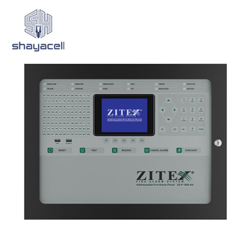 پنل اعلام حریق آدرس پذیر زیتکس مدل ZX-P 1000 AD پنل اعلام حریق آدرس پذیر زیتکس مدل ZX-P 1000 AD