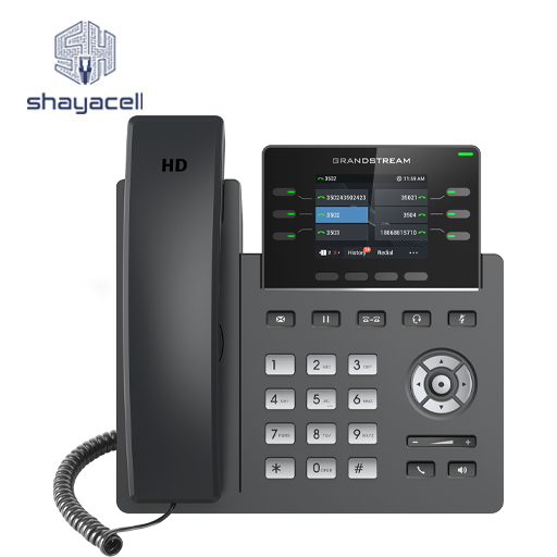 تلفن تحت شبکه گرند استریم مدل GRP2613 تلفن تحت شبکه گرند استریم مدل GRP2613