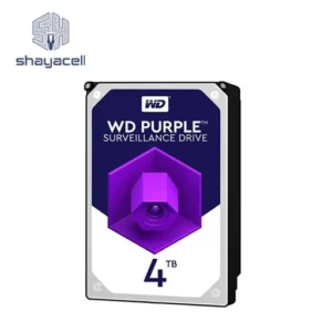 هارد اینترنال وسترن دیجیتال بنفش 4TB با گارانتی اصلی